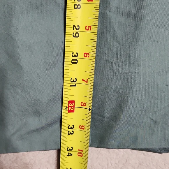 Charter Club Rain Trench Coat Water Resistant- Medium Green - Picture 9 of 9